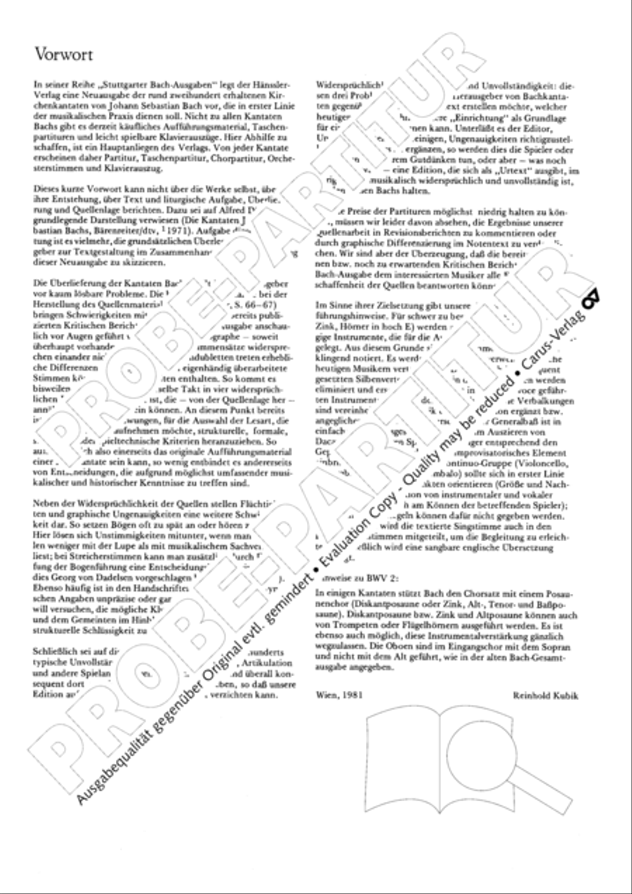 O God, from heaven look on us (Ach Gott, vom Himmel sieh darein) ATB scores gallery preview page 4
