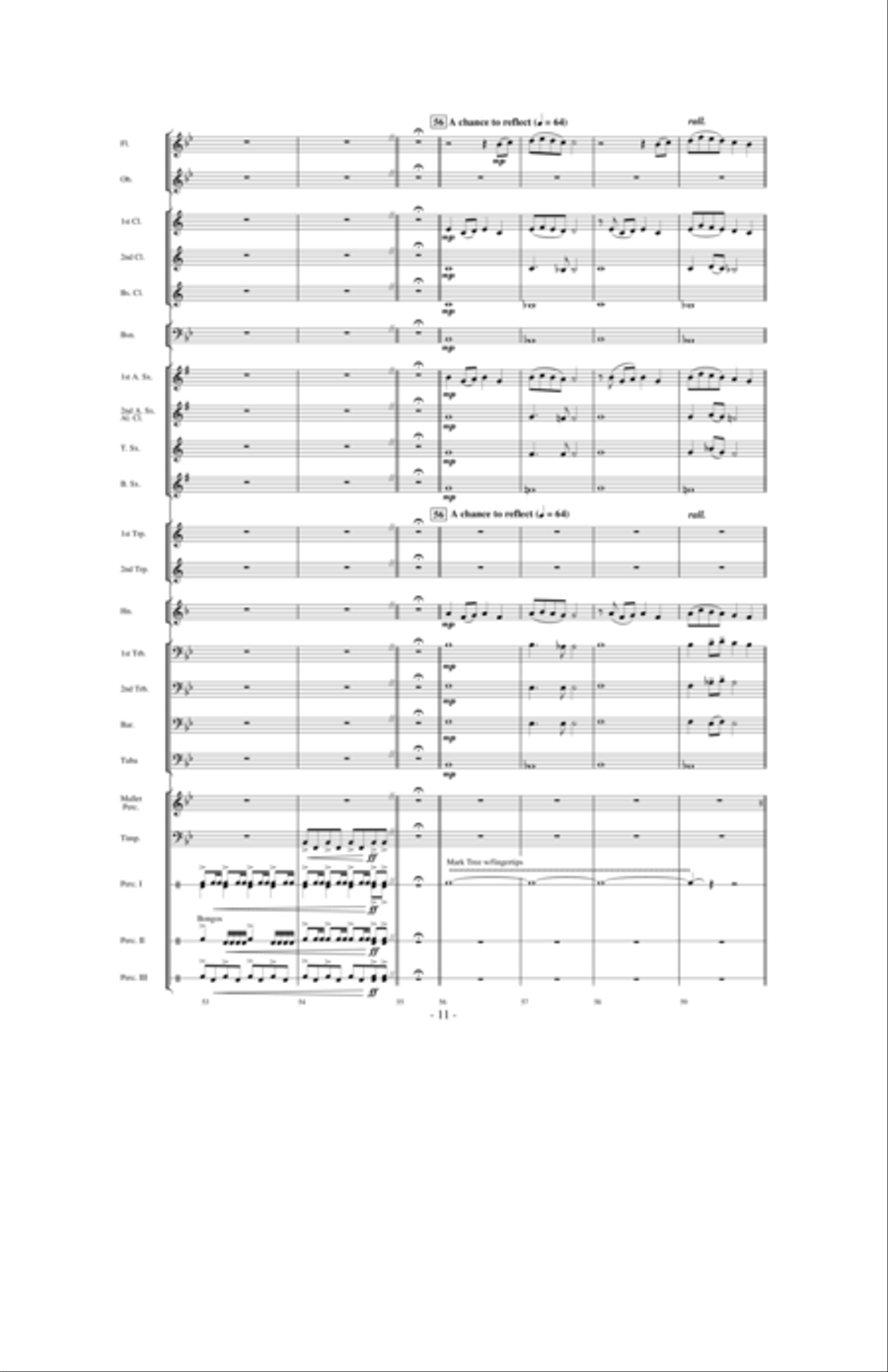 Stormy Seas Concert Band scores gallery preview page 10