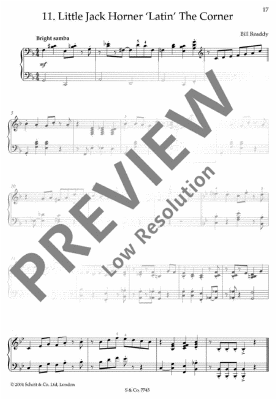 Twinkle, Twinkle Jazzy Star Piano Solo scores gallery preview page 18