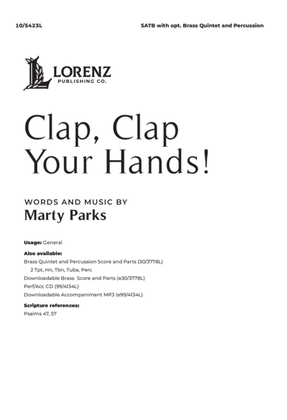 Book cover for Clap, Clap Your Hands!