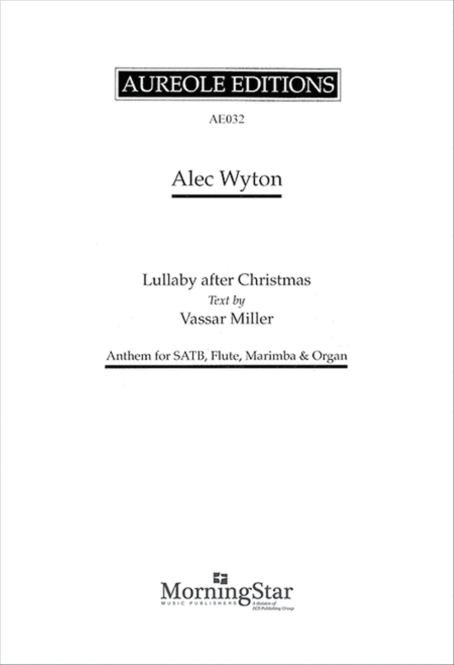 Lullaby After Christmas 4-Part scores gallery preview page 1