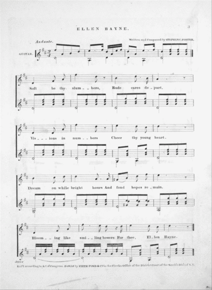 Ellen Bayne Guitar scores gallery preview page 2