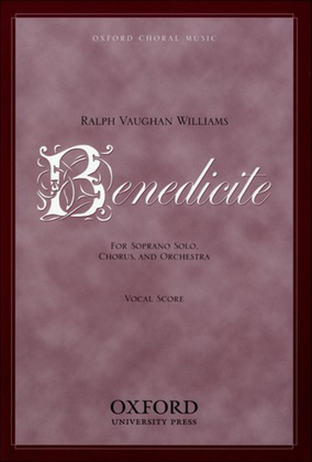 Book cover for Benedicite
