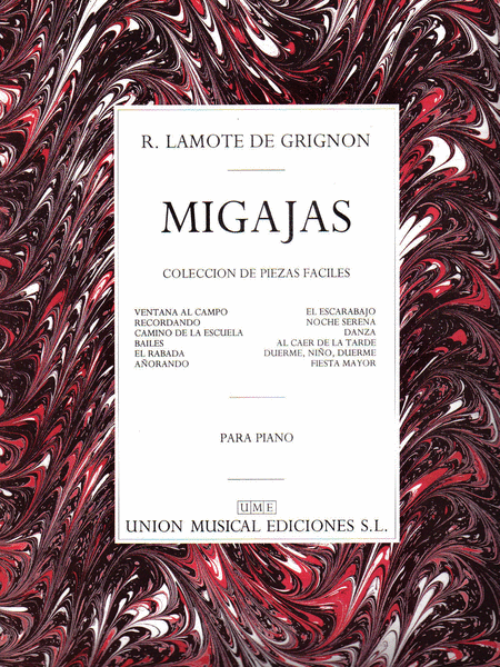 R. Lamote De Grignon: Migajas Coleccion (Piano)