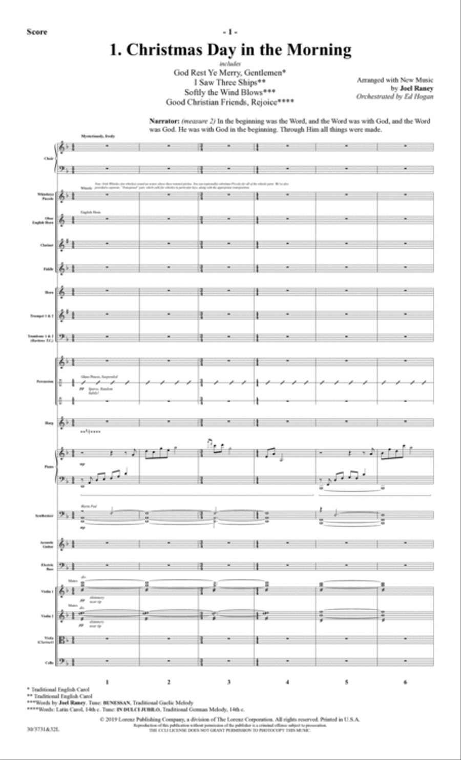 Have You Heard? - Full Score (Digital Download) Choir scores gallery preview page 3
