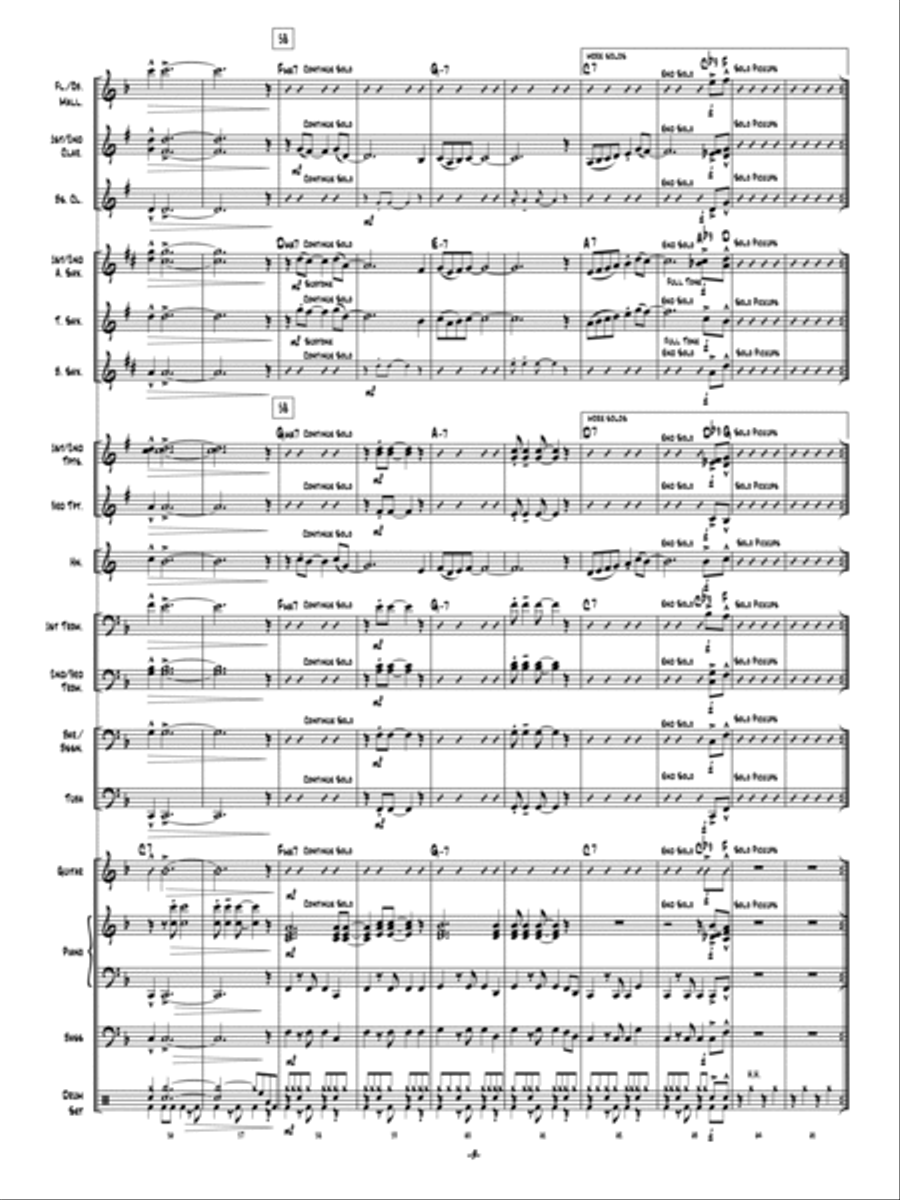 Lightly Latin Lightly Latin Concert Band scores gallery preview page 9