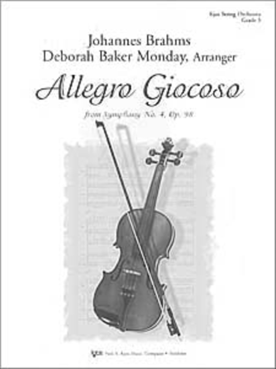 Allegro Giocoso (Johannes Brahms) - Score