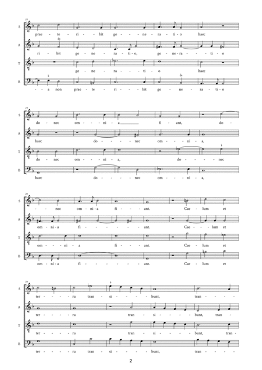 Motets for Advent 4-Part scores gallery preview page 4