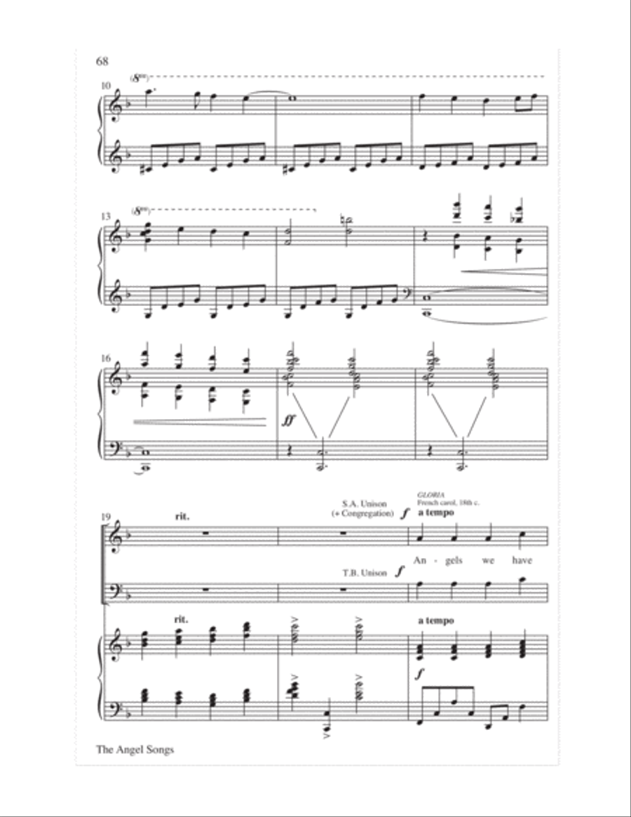 Sing with the Angels!- Score 4-Part scores gallery preview page 71