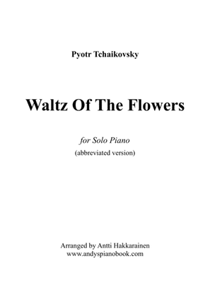 Book cover for Waltz Of The Flowers from The Nutcracker (abbreviated version) - Piano