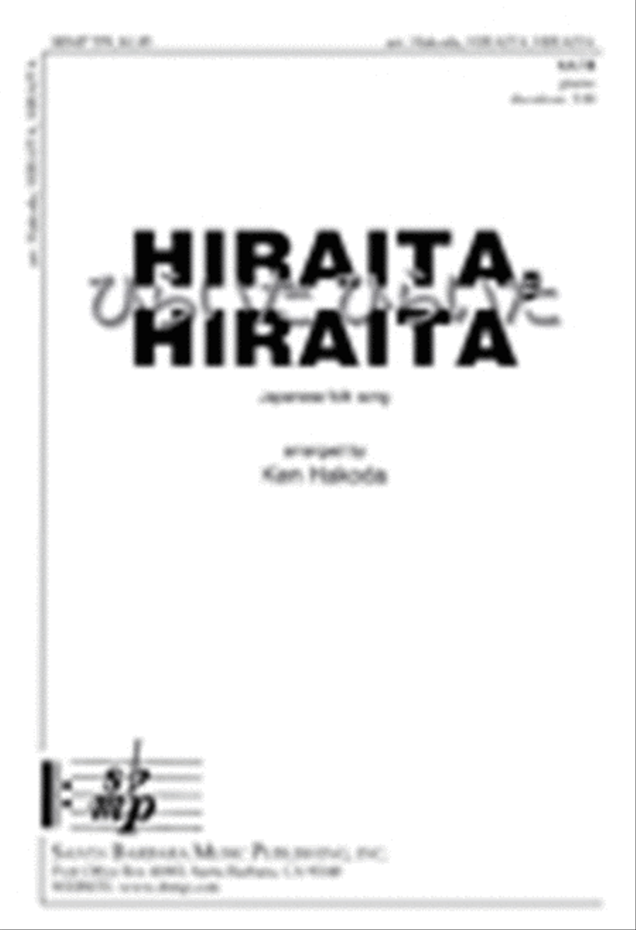 Hiraita, Hiraita - SATB Octavo 4-Part scores gallery preview page 1