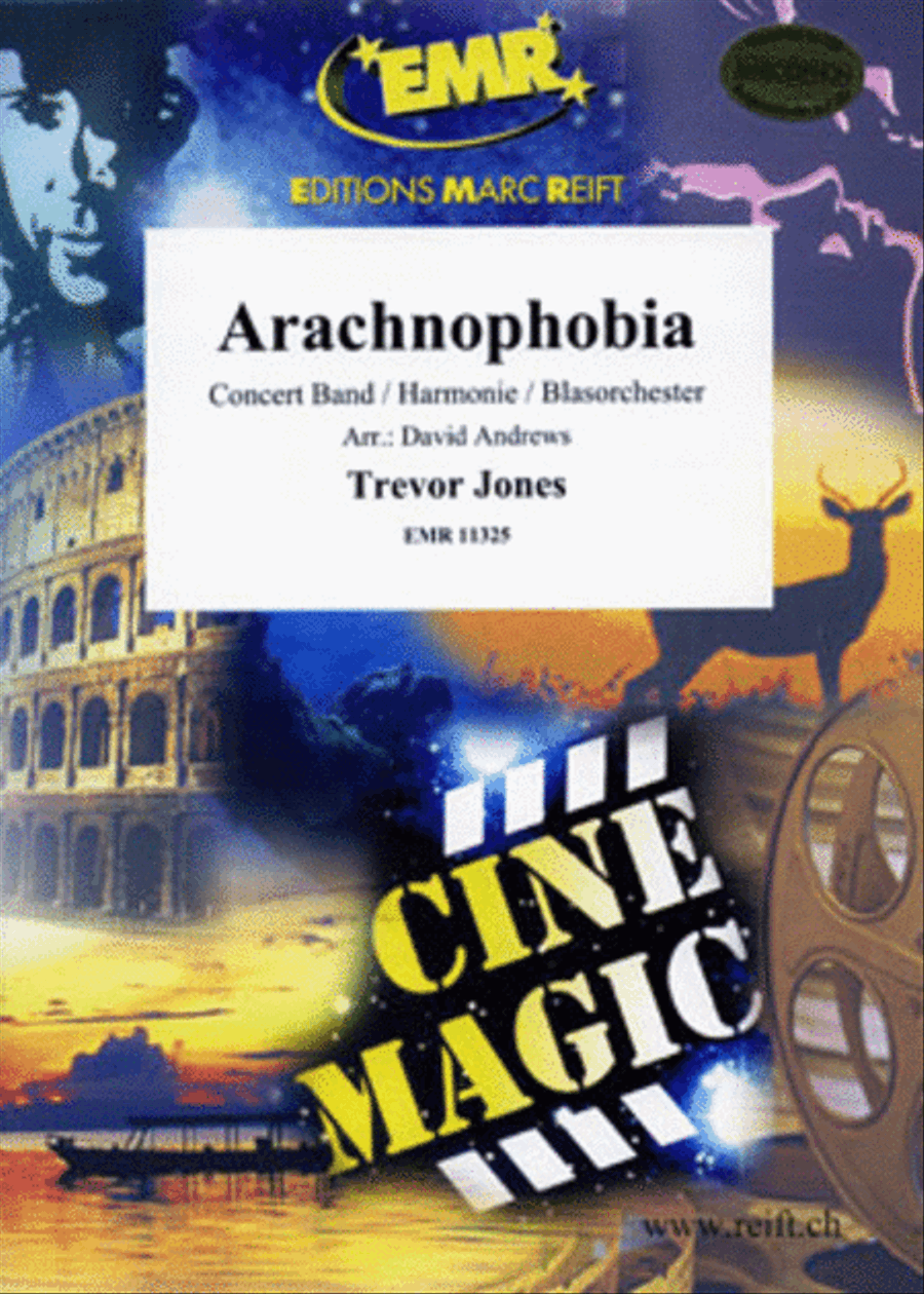 Arachnophobia Concert Band scores gallery preview page 1