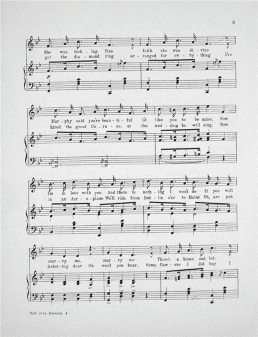 Tell It To Sweeny Voice scores gallery preview page 3