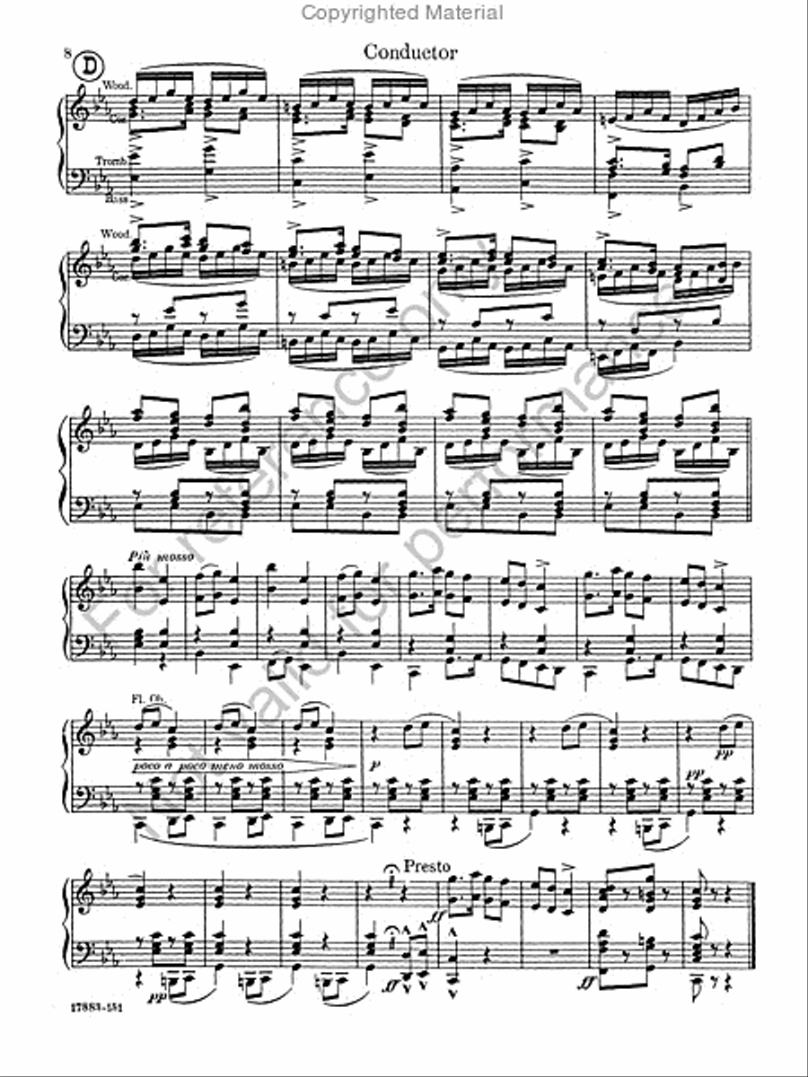 Slavonic Dance No. 7; Slavonic Dance No. 8 Concert Band scores gallery preview page 9
