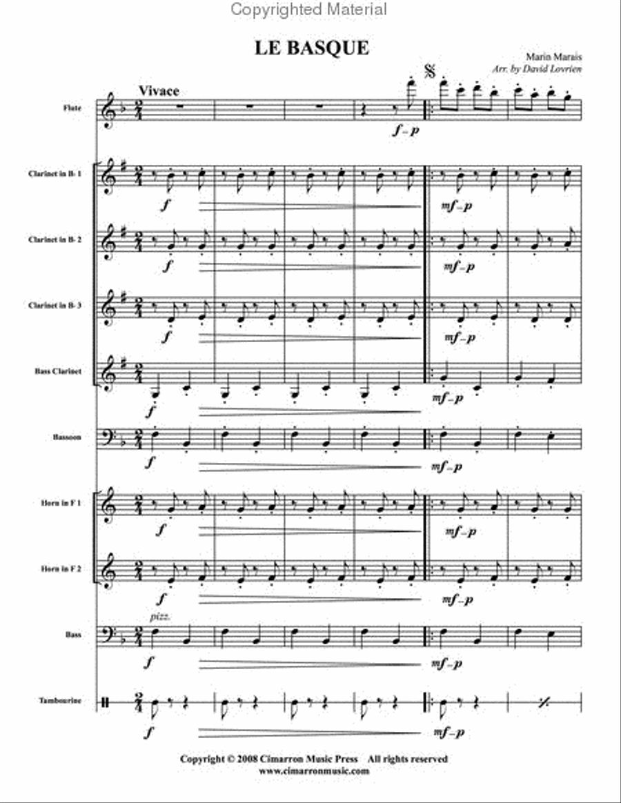 Le Basque Bassoon scores gallery preview page 2