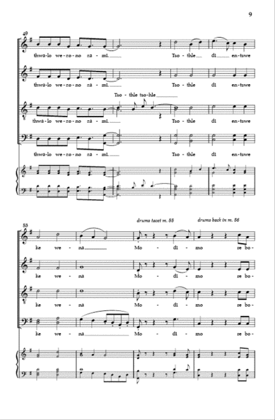 Modimo 4-Part scores gallery preview page 8
