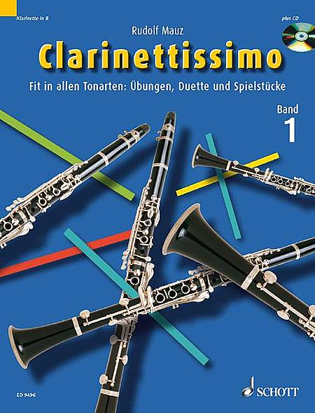 Clarinettissimo Vol. 1 Book/CD