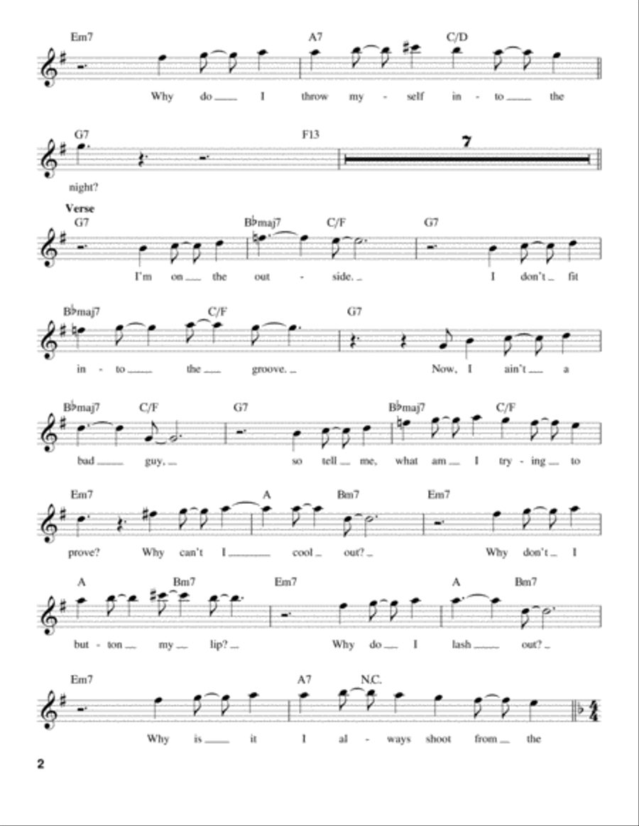 Big Man On Mulberry Street Voice scores gallery preview page 2