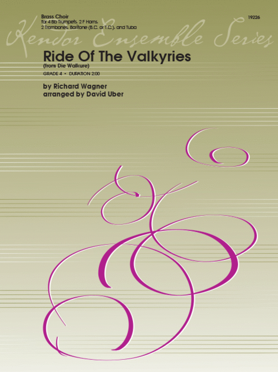 Richard Wagner : Ride Of The Valkyries