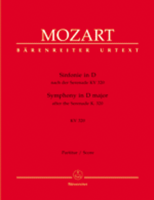 Book cover for Symphony D major