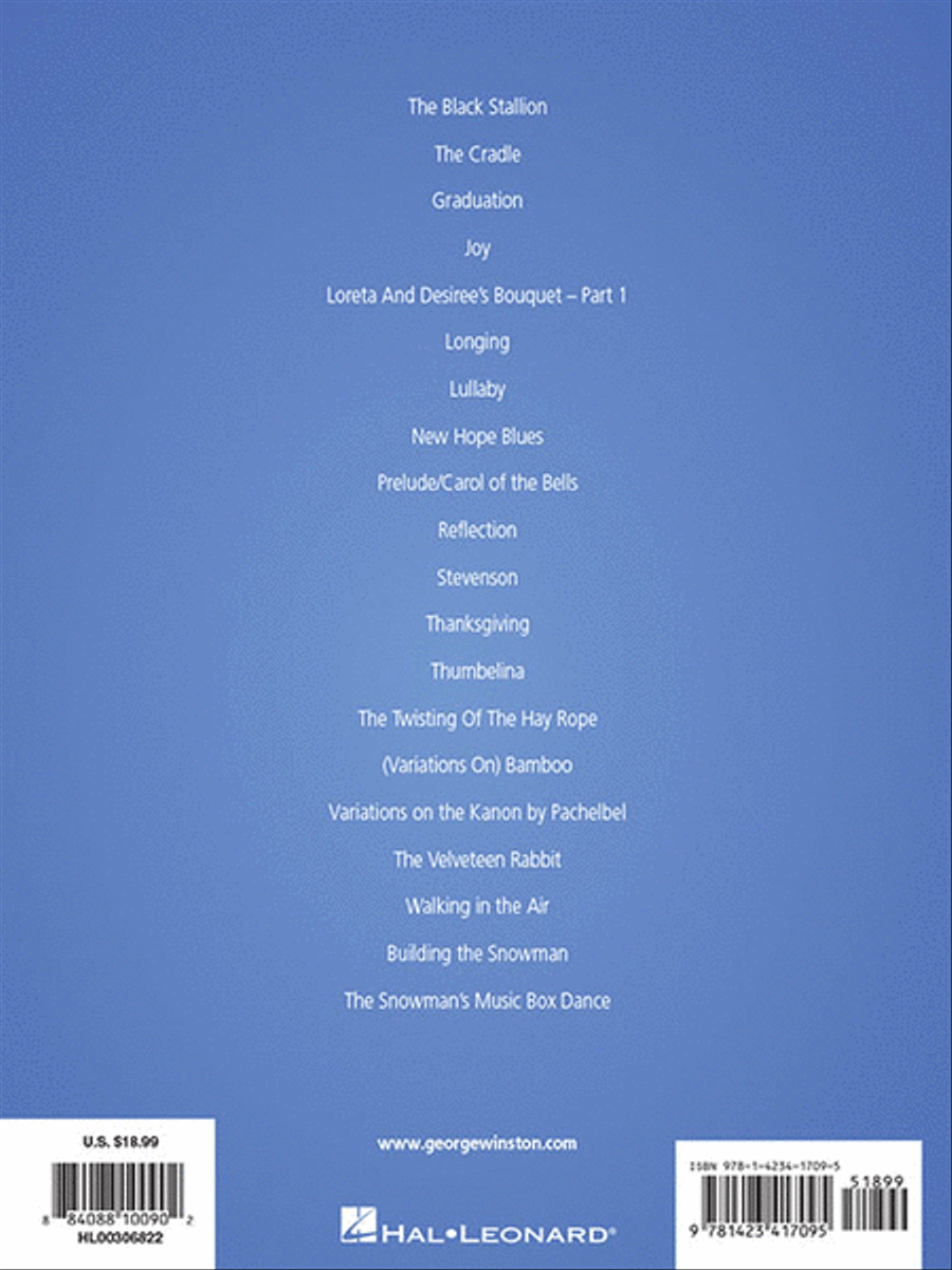 George Winston Piano Solos Piano Solo scores gallery preview page 5