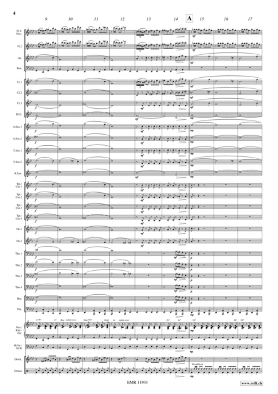Giulietta Degli Spiriti Concert Band scores gallery preview page 5