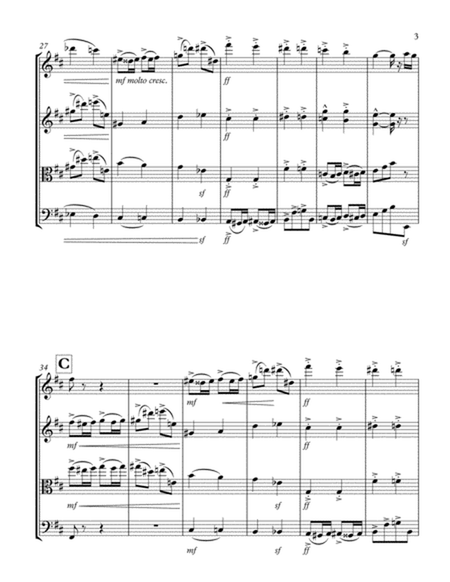 Pomp and Circumstance March No. 1 - FULL - for String Quartet image number null