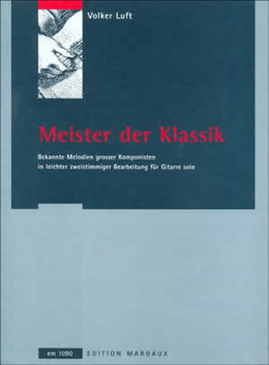 Volker Luft - Meister der Klassik Acoustic Guitar scores gallery preview page 1