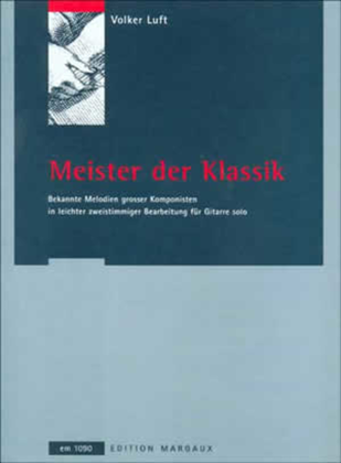 Book cover for Volker Luft - Meister der Klassik