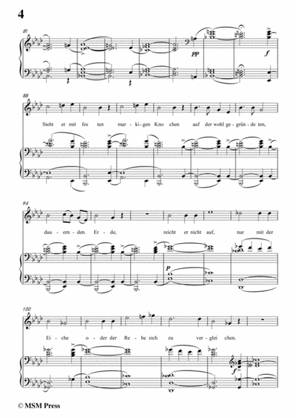 Schubert-Grenzen der Menschheit,in A flat Major,for Voice&Piano image number null