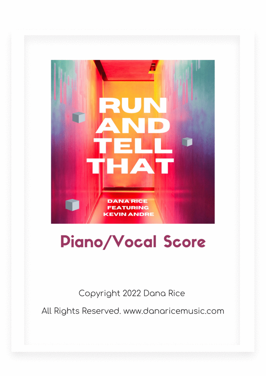 Run And Tell That Voice scores gallery preview page 1