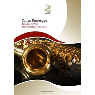 Book cover for Tango Burlesque for Bb saxophone