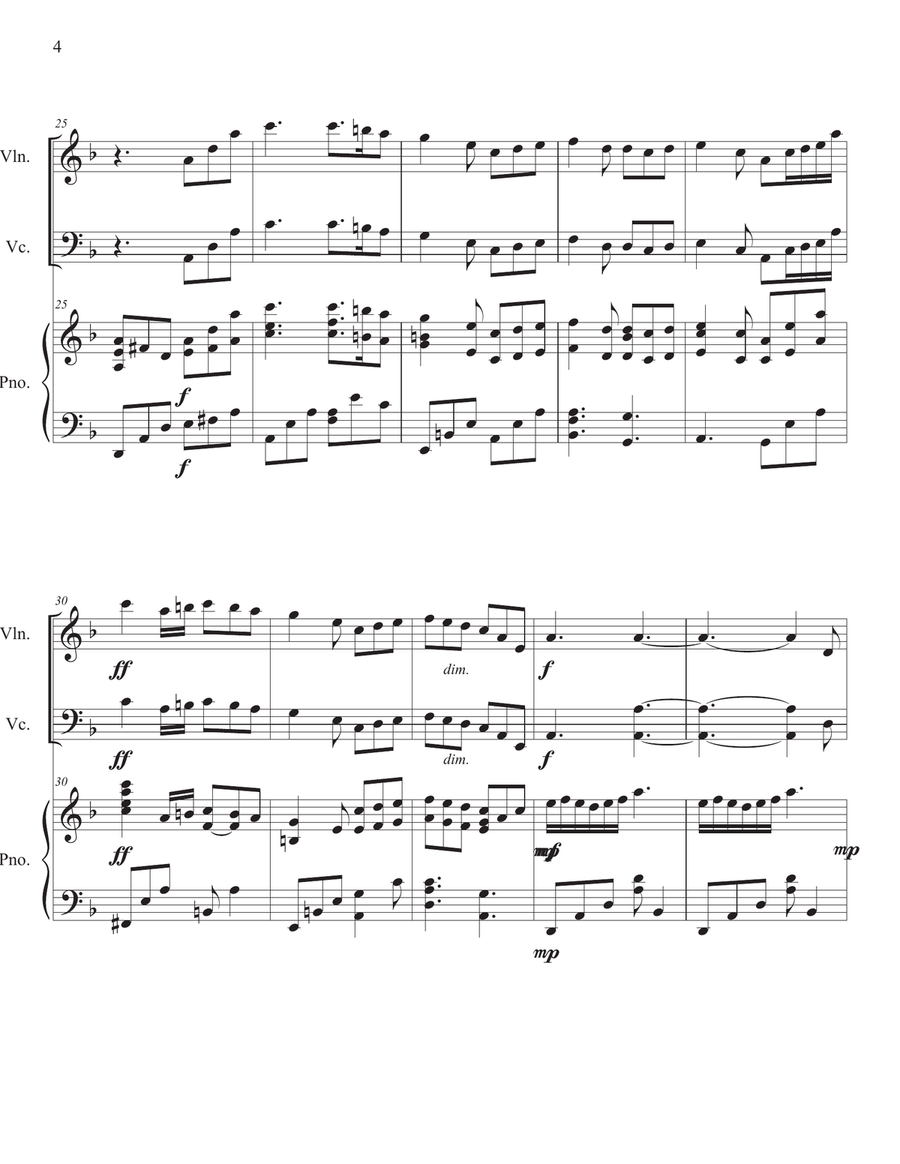 What Child is This? Violin and Cello Solos Violin Solo scores gallery preview page 4