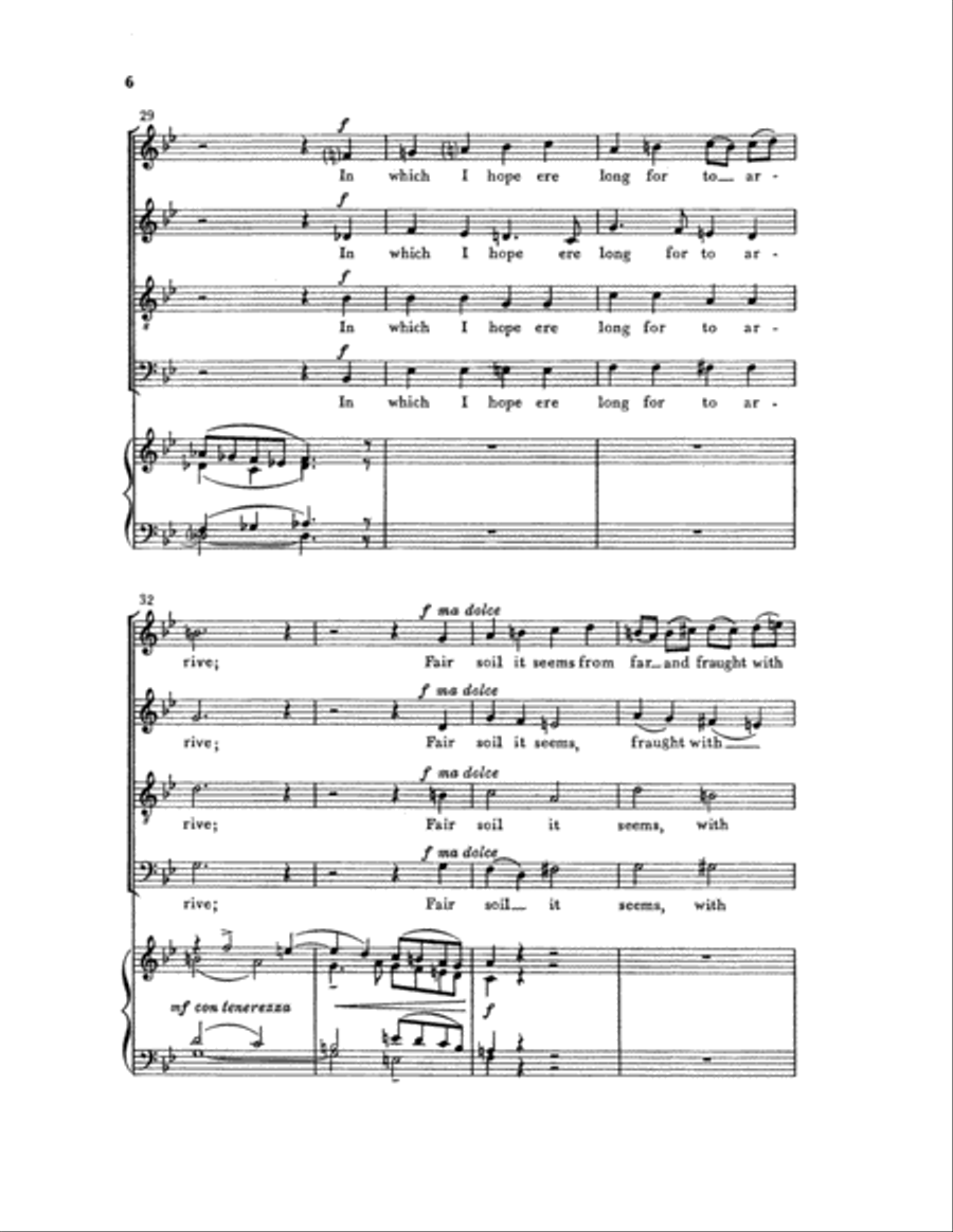 The Happy Shore 4-Part scores gallery preview page 6