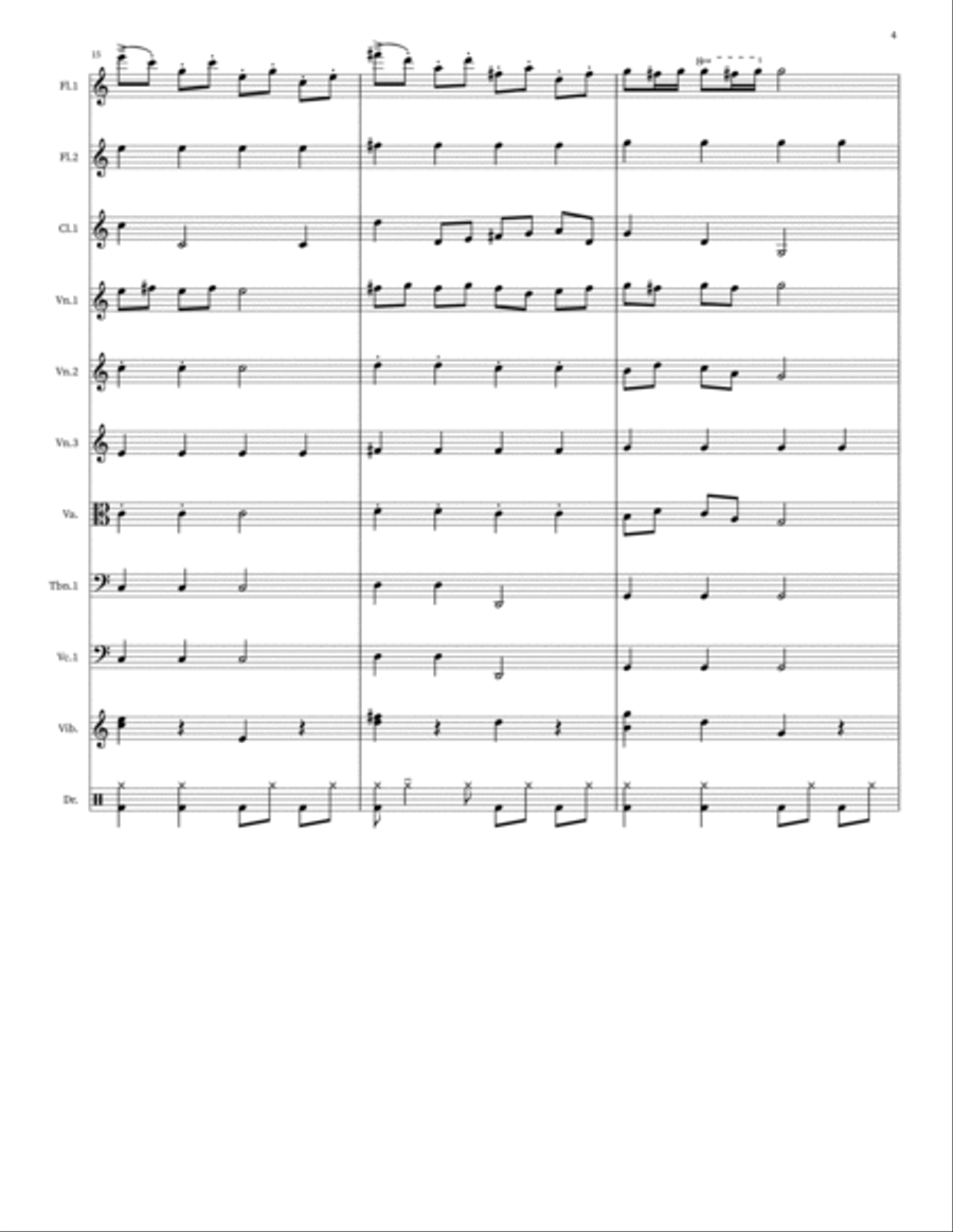 Scales-G Major Small Ensemble scores gallery preview page 4