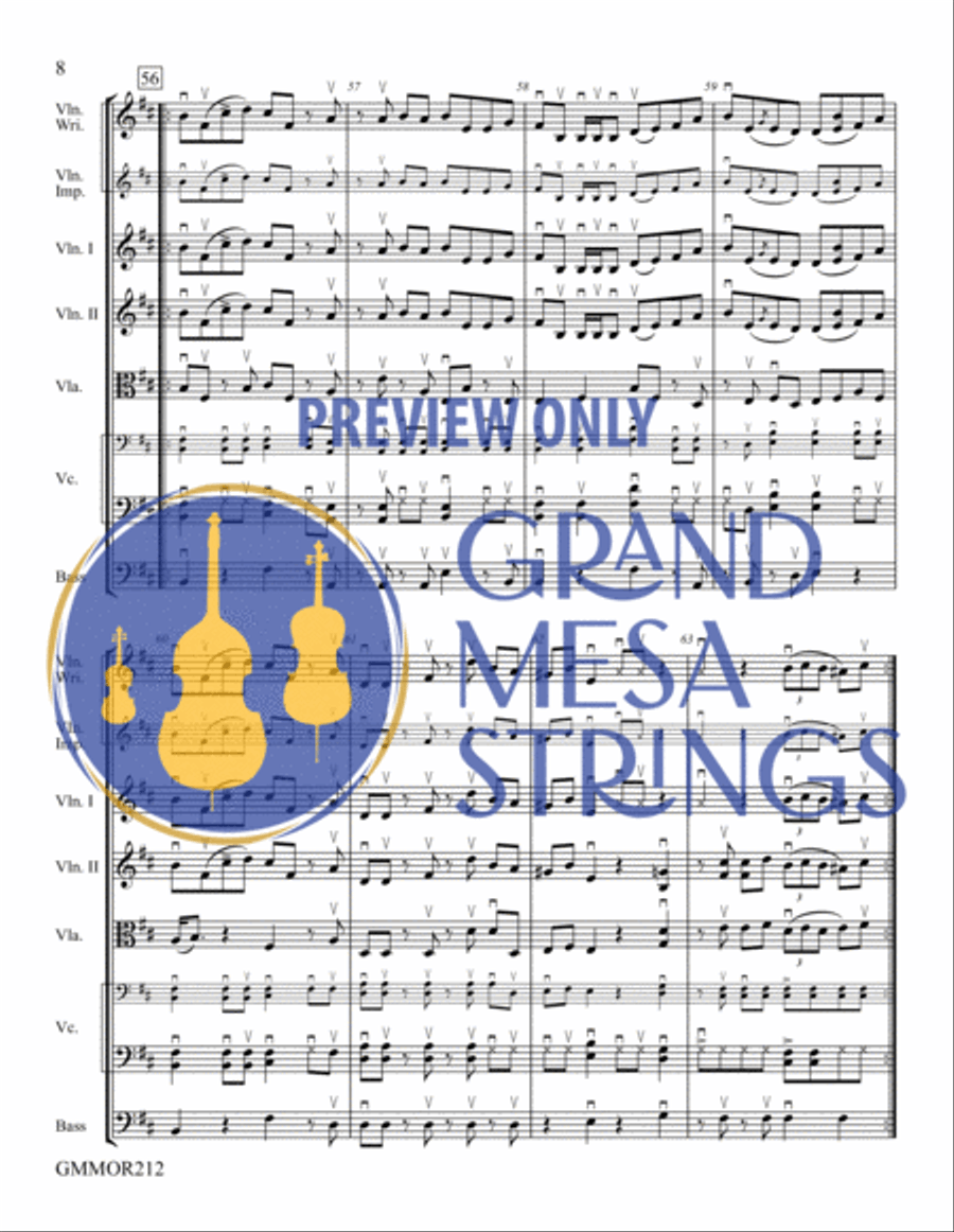 Blue Sky Basin String Orchestra scores gallery preview page 9
