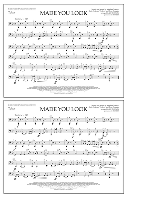 Book cover for Made You Look (arr. Jay Dawson) - Tuba