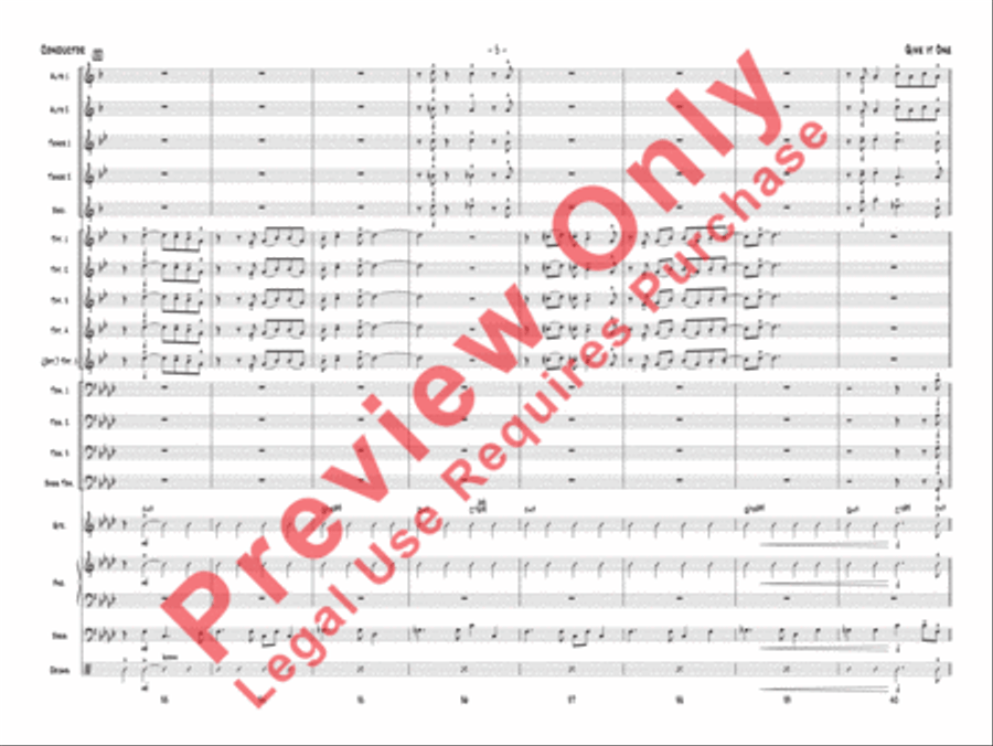 Give It One Give It One Jazz Ensemble scores gallery preview page 6