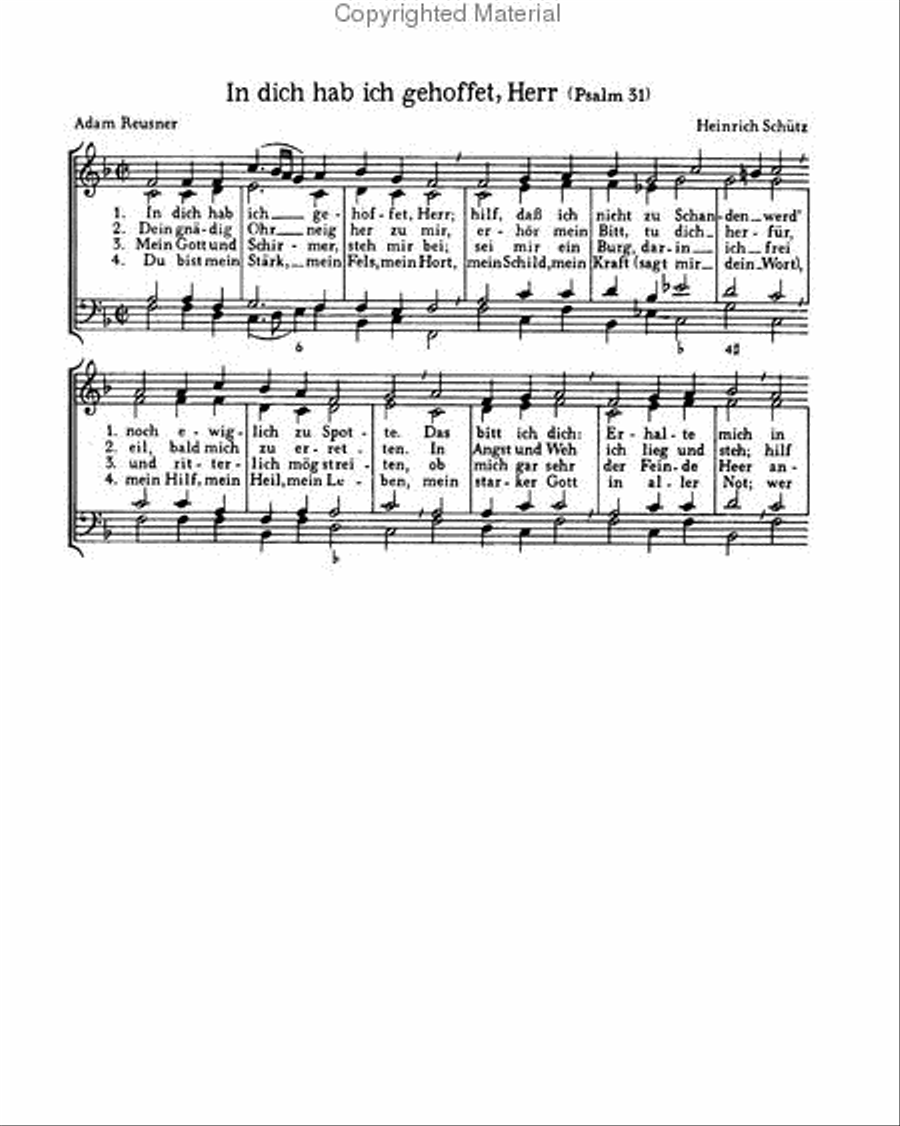 Drei Choralsatze Drei Choralsatze Score scores gallery preview page 3