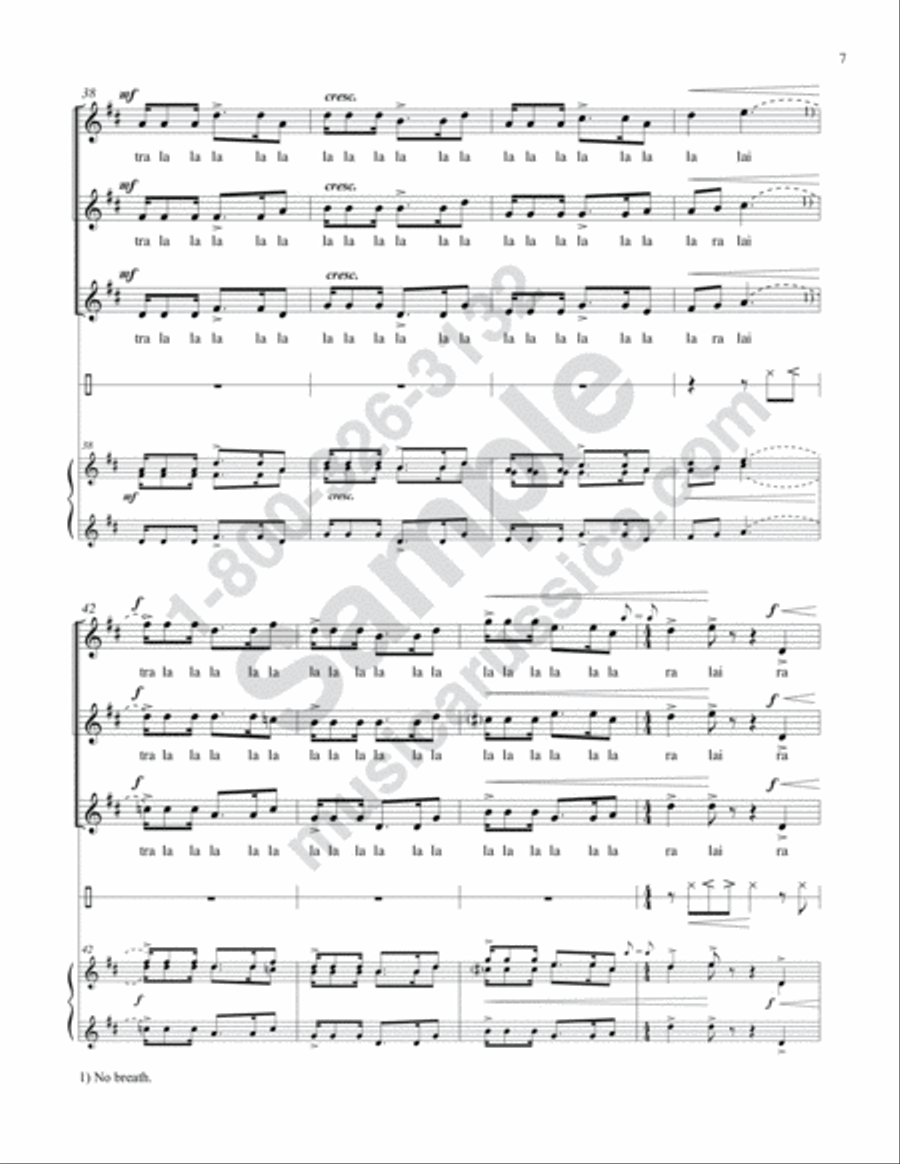 Spanish Solfeggio Spanish Solfeggio SSAA scores gallery preview page 6