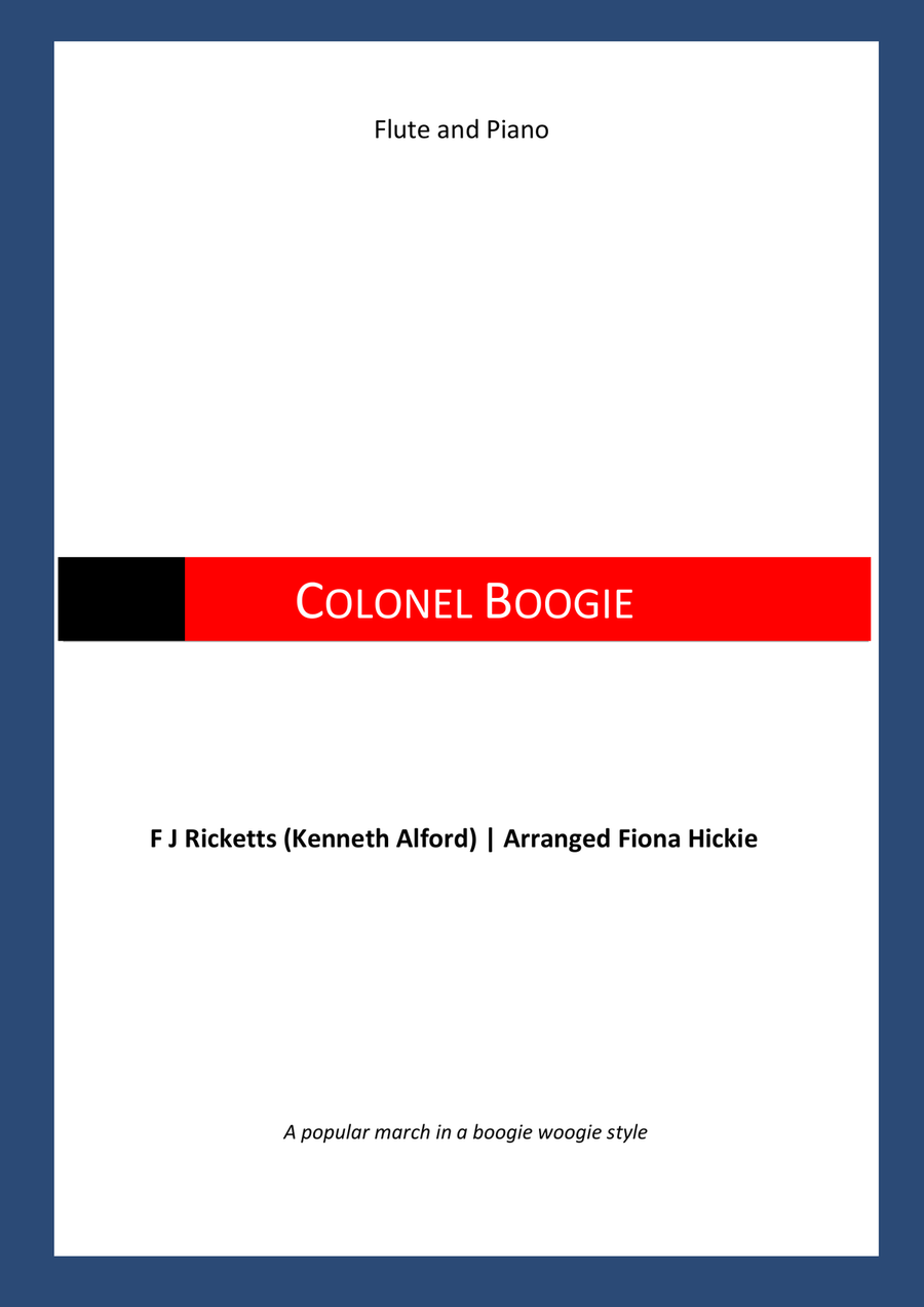 Colonel Boogie Colonel Boogie Flute Solo scores gallery preview page 1