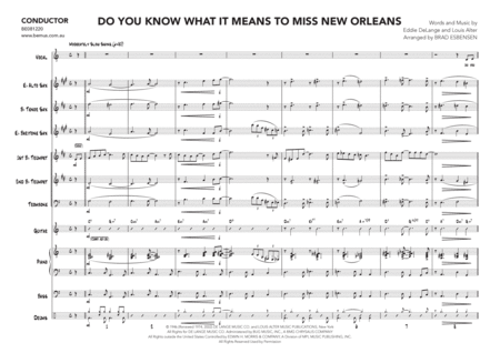Do You Know What It Means To Miss New Orleans image number null