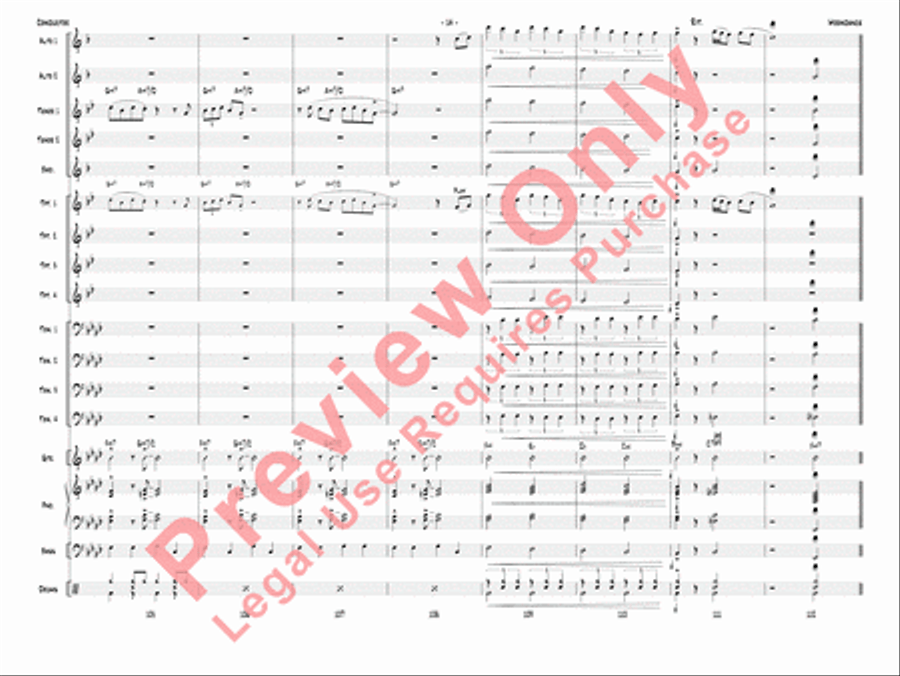 Moondance Jazz Ensemble scores gallery preview page 17
