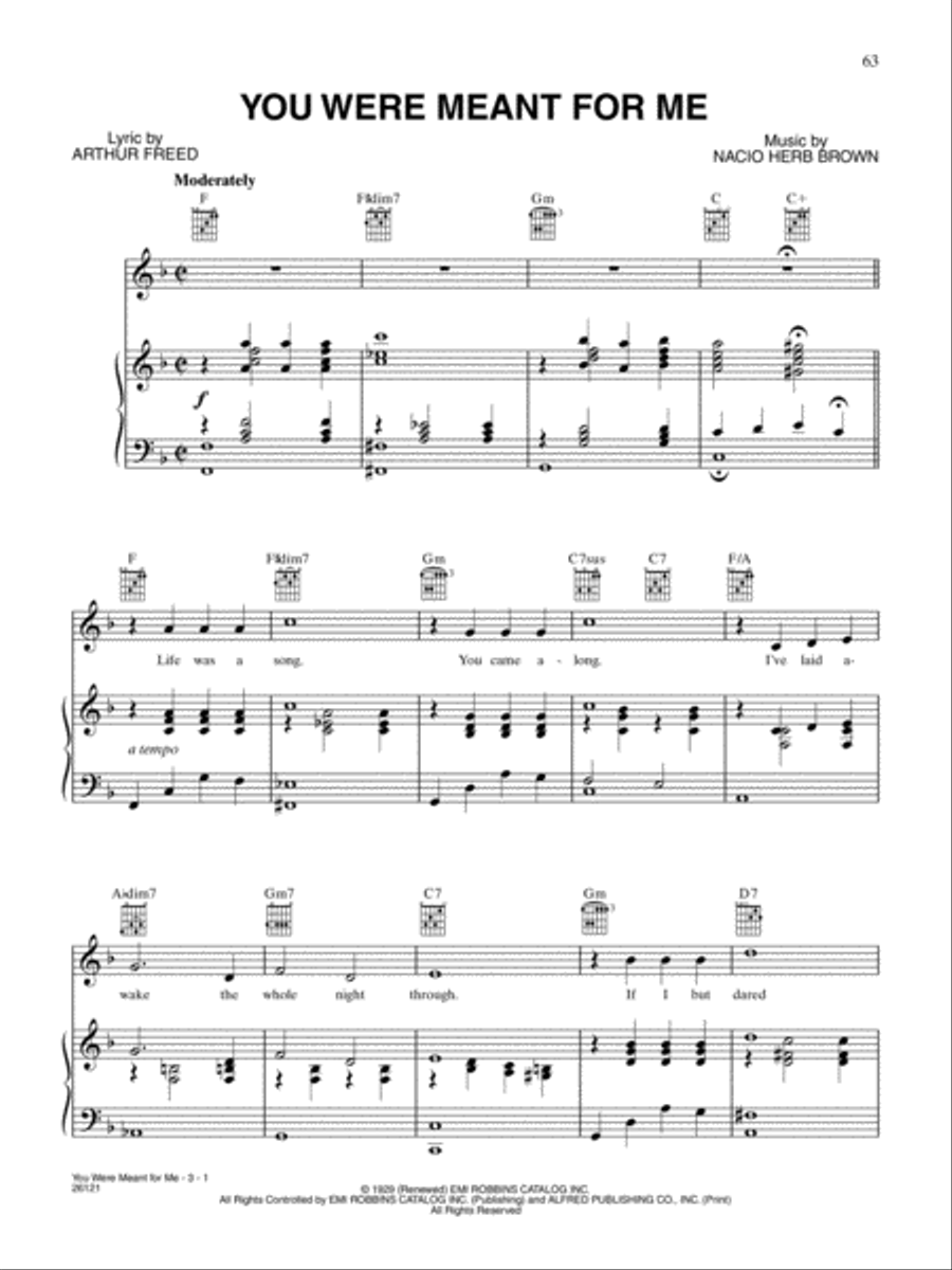 You Were Meant For Me (from 