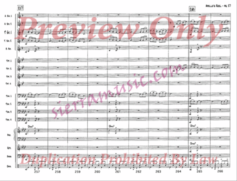 Apollo's Reel Jazz Ensemble scores gallery preview page 28