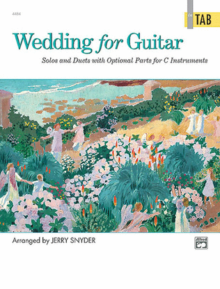 Book cover for Wedding for Guitar - in Tab