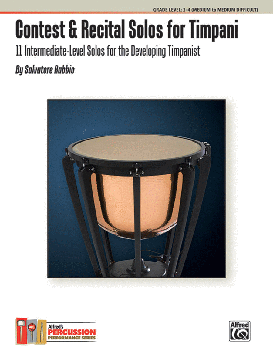 Contest & Recital Solos for Timpani Timpani scores gallery preview page 1