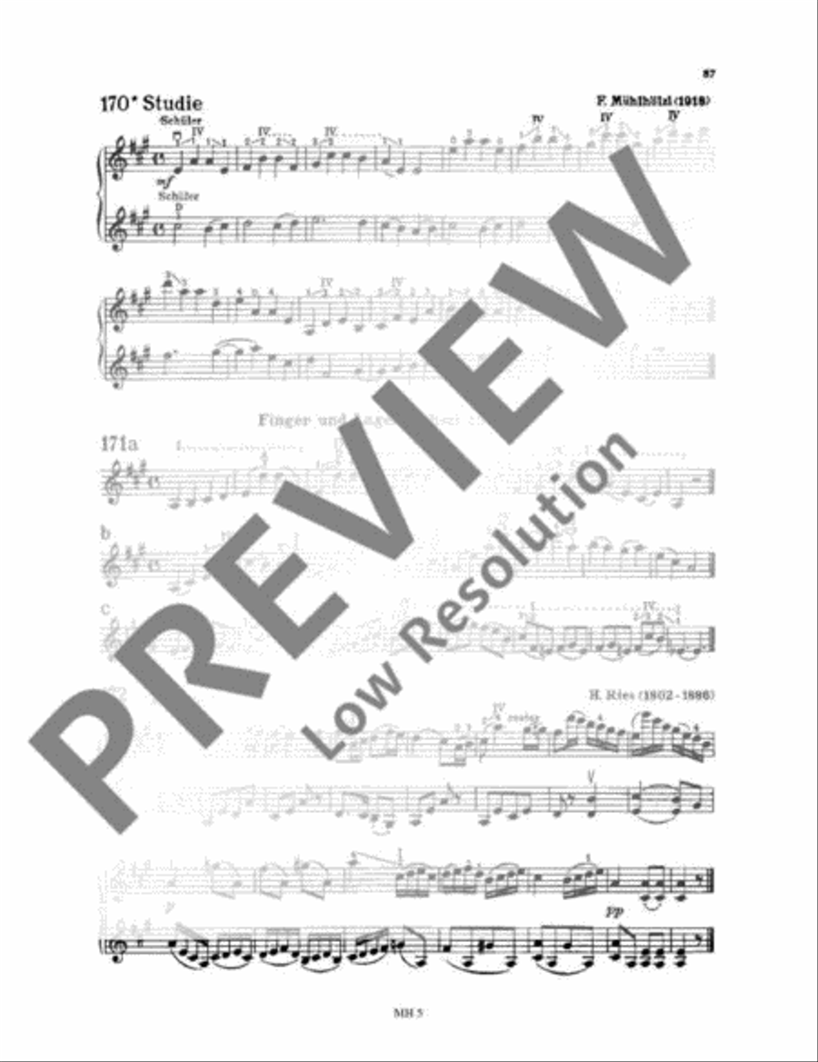 Das Geigenspiel Das Geigenspiel Violin scores gallery preview page 16