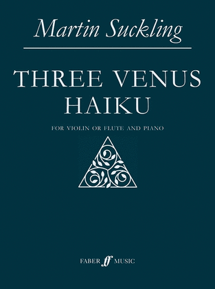 Book cover for Three Venus Haiku