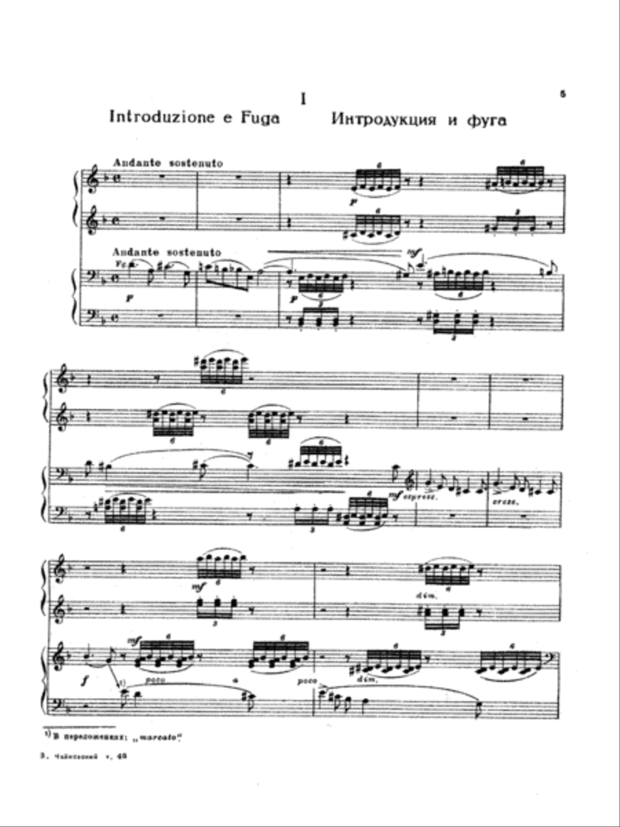 Suite No. 1 in D Major, Op. 43 Small Ensemble scores gallery preview page 6